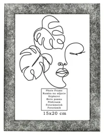 ramka-na-zdjecie-15x20-cm-drewniana-biala-ze-wzorem-marmuru