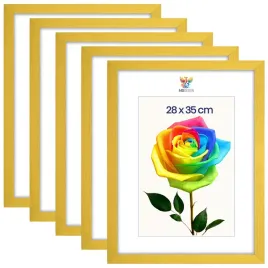zestaw-5-szt-ramek-na-zdjecia-28-x-35-cm-zolych-drewnianych