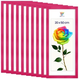 zestaw-10-szt-ramek-na-zdjecia-20-x-50-cm-rozowych-drewnianych