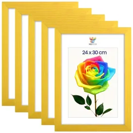 zestaw-5-szt-ramek-na-zdjecia-24-x-30-cm-zolych-drewnianych