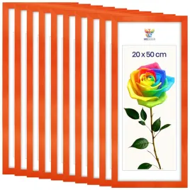 zestaw-10-szt-ramek-na-zdjecia-20-x-50-cm-pomaranczowych-drewnianych