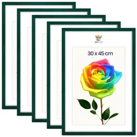zestaw-5-szt-ramek-na-zdjecia-30-x-45-cm-zielonych-drewnianych