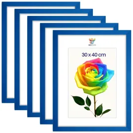 zestaw-5-szt-ramek-na-zdjecia-30-x-40-cm-niebieskich-drewnianych