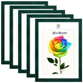 zestaw-5-szt-ramek-na-zdjecia-25-x-35-cm-zielonych-drewnianych