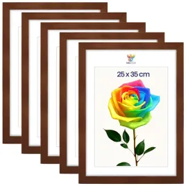 zestaw-5-szt-ramek-na-zdjecia-25-x-35-cm-brazowych-drewnianych