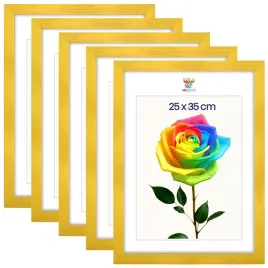 zestaw-5-szt-ramek-na-zdjecia-25-x-35-cm-zolych-drewnianych