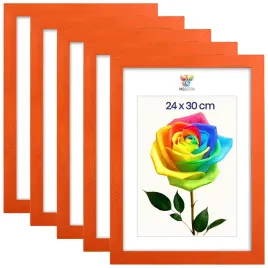 zestaw-5-szt-ramek-na-zdjecia-24-x-30-cm-pomaranczowych-drewnianych