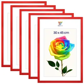 zestaw-5-szt-ramek-na-zdjecia-30-x-45-cm-czerwonych-drewnianych