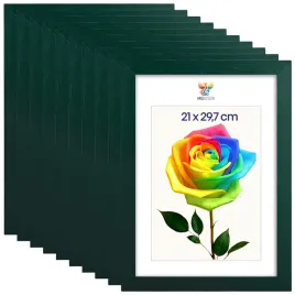 zestaw-10-szt-ramek-na-zdjecia-a4-21-x-297-cm-zielonych-drewnianych