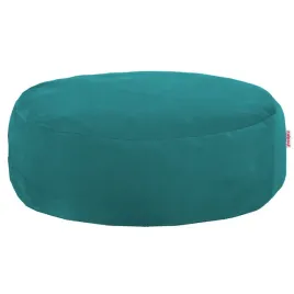 podnozek-pluszowy-ozdobny-pufa-niebieski