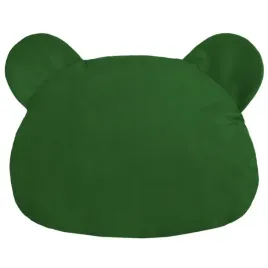 poduszka-dekoracyjna-plusz-teddy-ciemnozielona