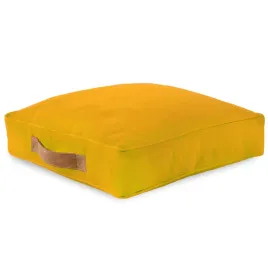 poducha-kwadratowa-pluszowa-pufa-fotel-musztardowa