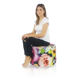pufa-do-siedzenia-cilindro-fotel-kwiaty