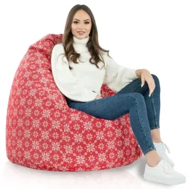 worek-fotel-pufa-sako-sniezki-czerwone-xxl