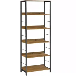 regal-na-ksiazki-drabina-biblioteczka-do-salonu-regal-stojacy-polka-vintage