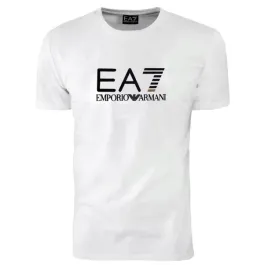 t-shirt-emporio-armani-ea7-duze-logo-biala