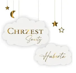 chrzest-baner-chmurka-girlanda-zawieszka-imie