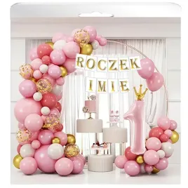 balony-1-urodziny-girlanda-balonowa-roczek-imie-baner