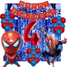 spider-man-zestaw-balony-kurtyna-4-urodziny