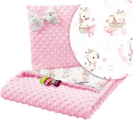 kocyk-do-wozka-poduszka-zestaw-minky-dwustronny-2w1-babymam