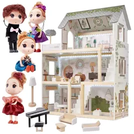 domek-dla-lalek-duzy-drewniany-boho-mebelki-male-laleczki-lalki-4-szt