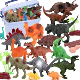 duzy-zestaw-figurek-z-dinozaurami-dla-dzieci-52-elementy-w-kuferku-dzungla
