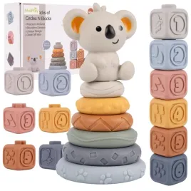 klocki-sensoryczne-gumowe-miekkie-kreatywne-wieza-montessori-piramida-13-el