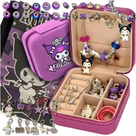 zestaw-bizuterii-do-robienia-bransoletek-naszyjnikow-kuromi-charms-koraliki