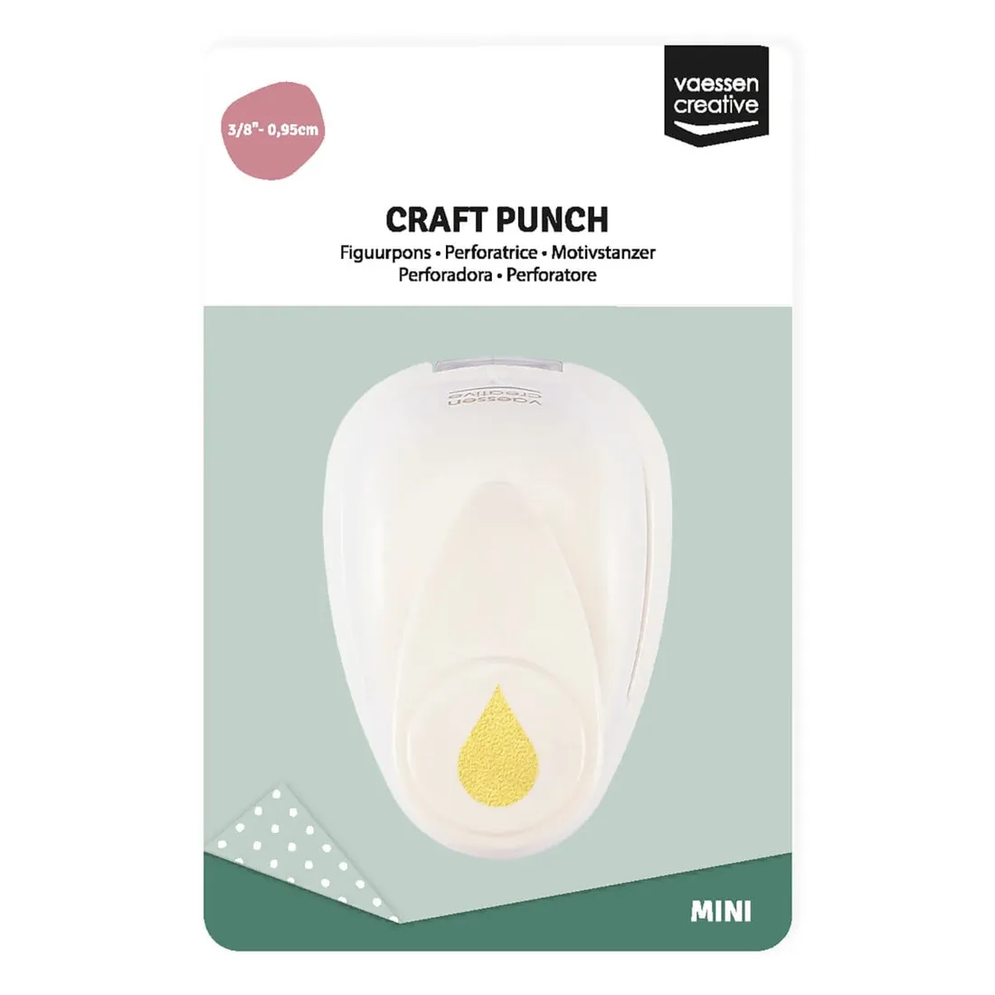 dziurkacz-ozdobny-kropla-vaessen-creative-mini-1-cm-stan-nowy