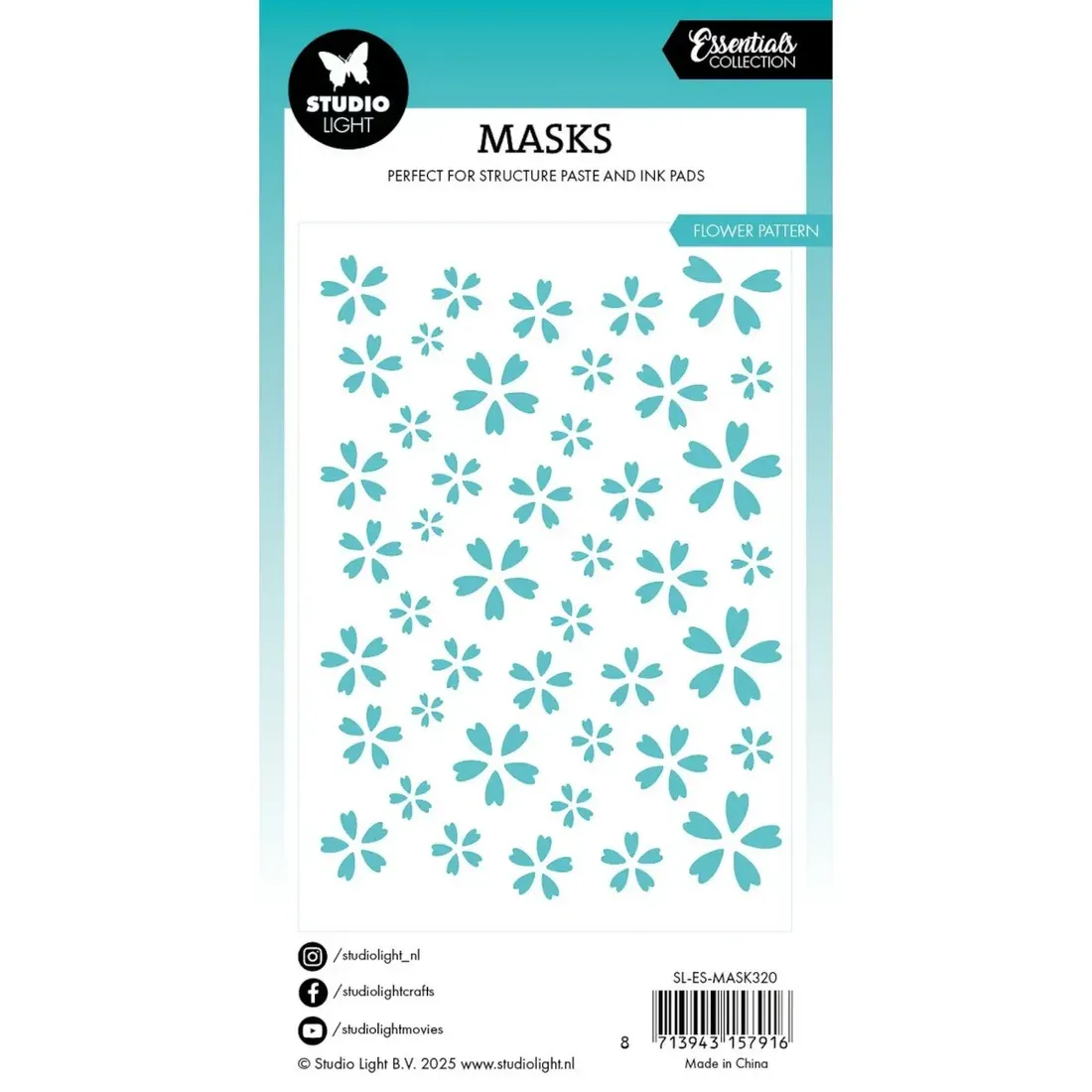 maska-kwiaty-flower-pattern-studio-light-stan-nowy