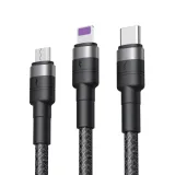 kabel-3w1-usb-lightning-usb-c-micro-12m40w-czarny-stan-nowy