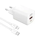 ladowarka-1xusb-1xusb-c-biala-kabel-usbc-lightning