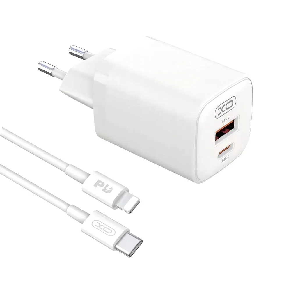 ladowarka-1xusb-1xusb-c-biala-kabel-usbc-lightning