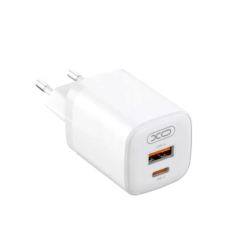 ladowarka-1xusb-1xusb-c-biala-kabel-usbc-lightning