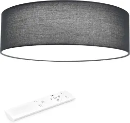 lampa-led-sufitowa-plafon-z-abazurem-szary-32cm-sterowany-pilotem