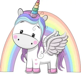 wydruk-cukrowy-jednorozec-unicorn-a5-12-14cm-napis-gratis