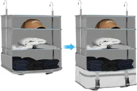 organizer-z-polkami-na-ubrania-odziez-podrozny-skladany-z-haczykami-szary