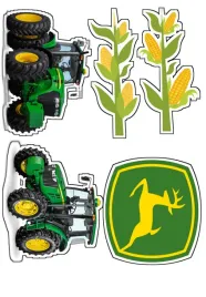 oplatek-na-tort-traktor-ciagnik-john-deere-napis-gratis