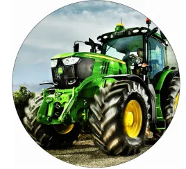 oplatek-na-tort-traktor-ciagnik-john-deere-napis-gratis