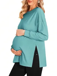 bluzka-ciazowa-z-rozcieciami-niebieska-casual-shein-s-36