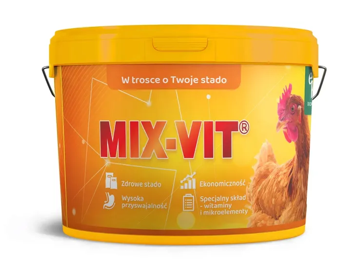 MIX-VIT 4% KK Witaminy dla kur niosek Ekoplon 4kg