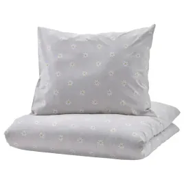 ikea-nattslanda-poszwa-posciel-szary-bialy-150x200