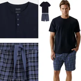 atlantic-pizama-meska-premium-100percent-bawelny-nmp401-granatowy-denim-3xl