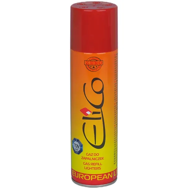 GAZ DO ZAPALNICZEK EliCO 250 ML - promo ! Gaz do napełniania zapalarek