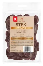 maced-przysmak-dla-psa-steki-wolowe-95percent-miesa-500g