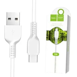 kabel-usb-greater-usb-typ-c-flash-3m-bialy-x20-hoco
