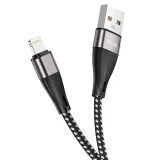 kabel-usb-iphone-lightning-24a-x57-1m-czarny-stan-nowy
