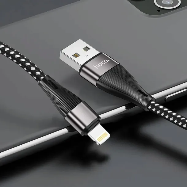 kabel-usb-iphone-lightning-24a-x57-1m-czarny-zlacza-usb-apple-30-pin