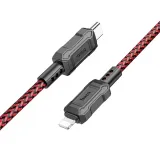 kabel-usb-typ-c-iphone-lightning-20w-x94-czerwony-stan-nowy