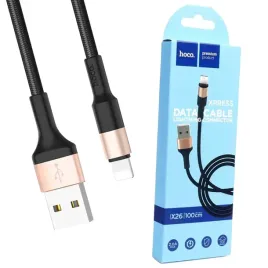 kabel-usb-do-iphone-lightning-x26-1m-czarno-zloty